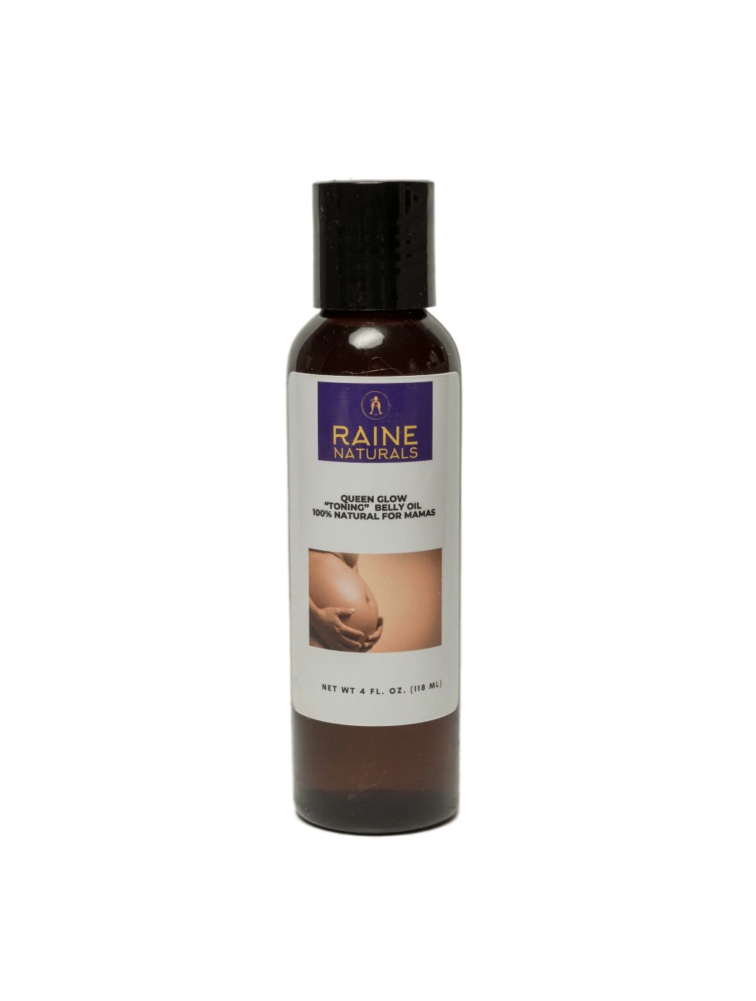 100% Natural Queen Glow Toning Belly Oil (4 fl ounces)